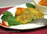 Котлеты картофельные со шпинатом
