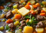 Суп мясной с сельдереем в Термомиксе
