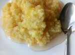Каша пшенная с тыквой и яблоком (постная)