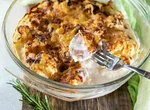 Цветная капуста под соусом бешамель