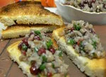 Рубанина из сельди с брусникой