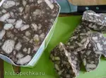 Ленивый способ формовки домашнего десерта – сладкой шоколадной «колбасы»