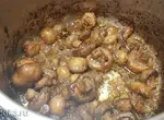 Шампиньоны пикантные в кастрюле Ninzja 