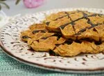 Вафли из батата с изюмом