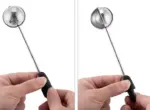 Сетчатое ситечко для чая с поворотной ручкой