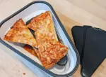 Многоразовый складной треугольный контейнер для хранения пиццы