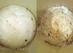 Почему после дотрагивания поднявшееся тесто меняет вид?