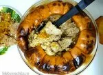 Тыква с мясом и пшенкой по-вятски