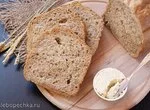 Хлеб пшенично-ржаной с солодом и семечками на заварке tangzhong