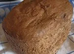 Простой пшенично-ржаной хлеб с солодом на горчичном масле