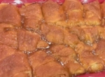 Яблочные кнедлики с карамельным соусом