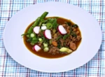 Мексиканский суп из говяжьего фарша и фасоли (Carne Molida En Su Jugo)