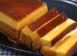 Карамельный заварной торт