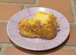 Молодой картофель в пармезановой корочке