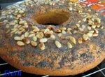 Пирог песочный с фруктами