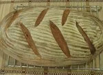 Пшенично-ржаной хлеб на ржаной закваске.