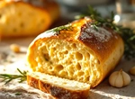 РИСОВО-ТВОРОЖНЫЙ на закваске с розмарином и чесноком.