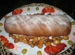 Кекс каштаново-миндальный