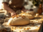 Как пекут кукурузный батон в Ашане?
