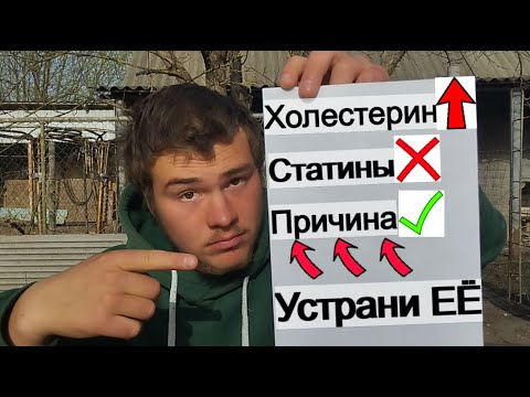 Высокий Холестерин в крови. СТАТИНЫ не помогают. Как снизить?